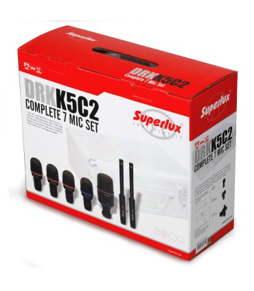 SUPERLUX DRK K5C2 SET BUBNJARSKI MIKROFON