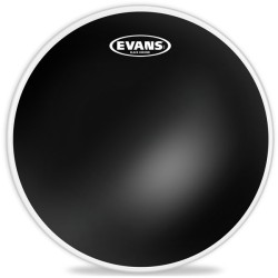 EVANS TT10CHR 10" BLACK CHROME CLEAR PLASTIKA