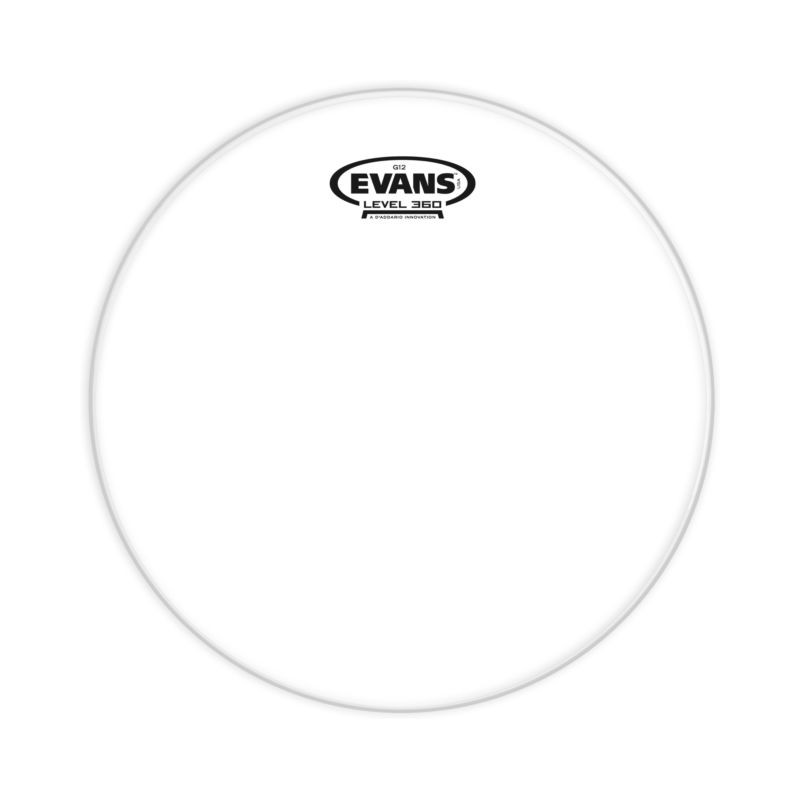 EVANS TT08G12 8" CLEAR PLASTIKA