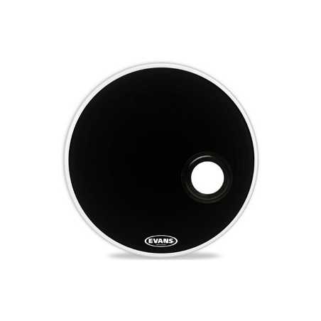 EVANS BD20REMAD 20" RES BLK PLASTIKA