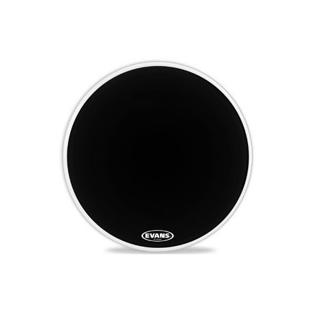 EVANS BD22RA EQ1 22" RES BLK PLASTIKA