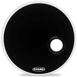 EVANS BD22REMAD 22" RES BLK PLASTIKA