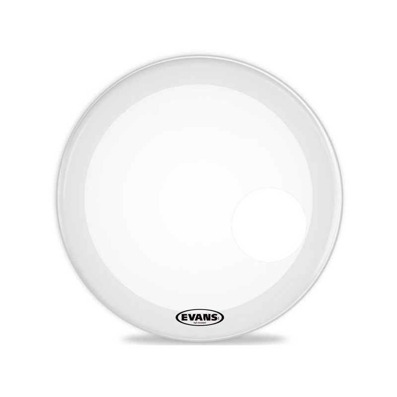EVANS BD20RSW EQ3 20" RES Smooth White PLASTIKA