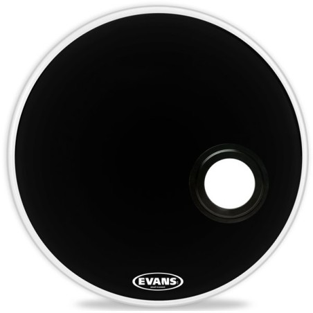 EVANS BD18REMAD 18" RES BLK PLASTIKA