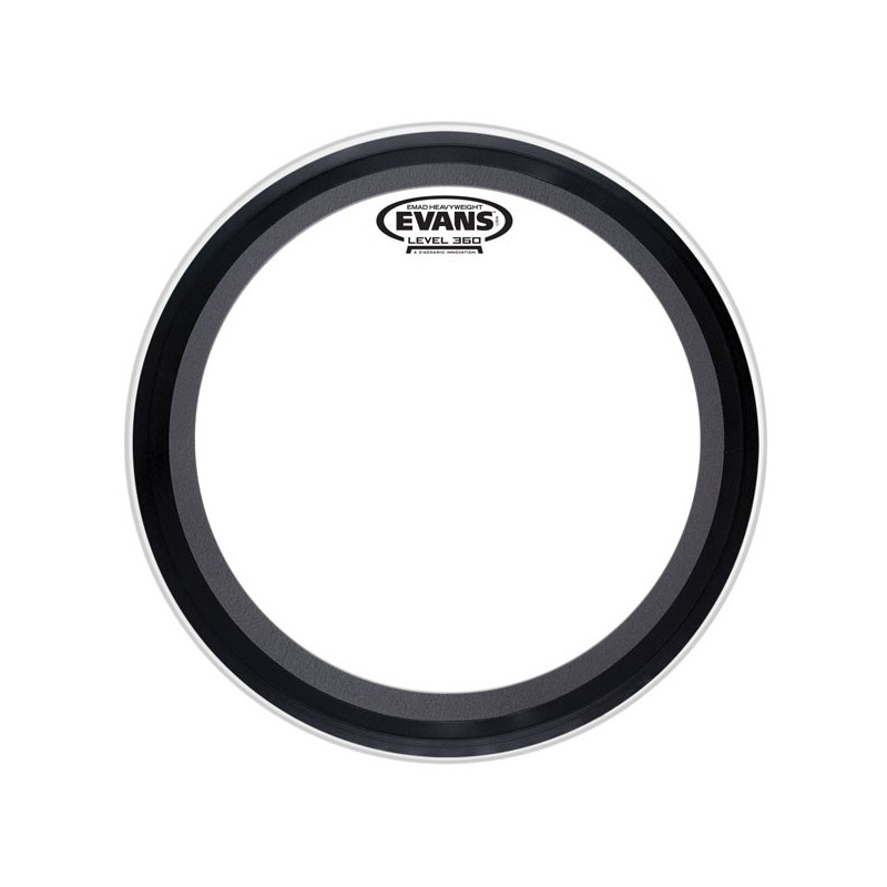 EVANS BD22EMADHW 22" BTR CLEAR heavyweight PLASTIKA