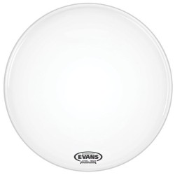 EVANS BD22RGCW-NP EQ3 22" RES CTD WHT NO PORT PLASTIKA