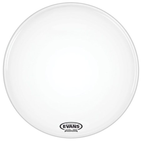 EVANS BD22RGCW-NP EQ3 22" RES CTD WHT NO PORT PLASTIKA