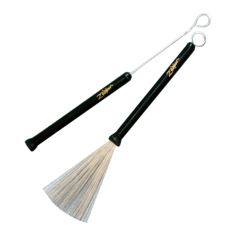 ZILDJIAN PROFESSIONAL WIRE BRUSHES RETRACTABLE METLICE