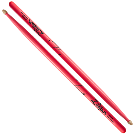 ZILDJIAN 5A ACORN NEON PINK PALICE