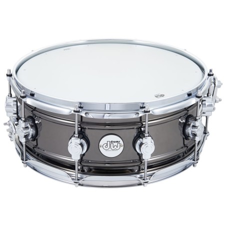 DW DESIGN Workhorse Black Nickel Over Brass 14x5.5 SNARE