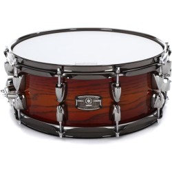 YAMAHA LIVE CUSTOM LNS1455 AMBER SHADOW SUNBURST SNARE