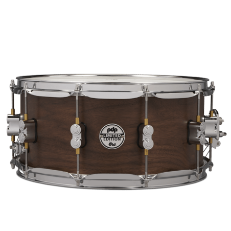 PDP WALNUT/MAPLE/WALNUT 14x6.5 LTD EDITION SNARE