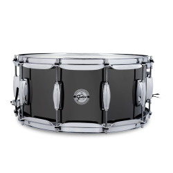 GRETSCH S1-6514-BNS black chrome over steel SNARE