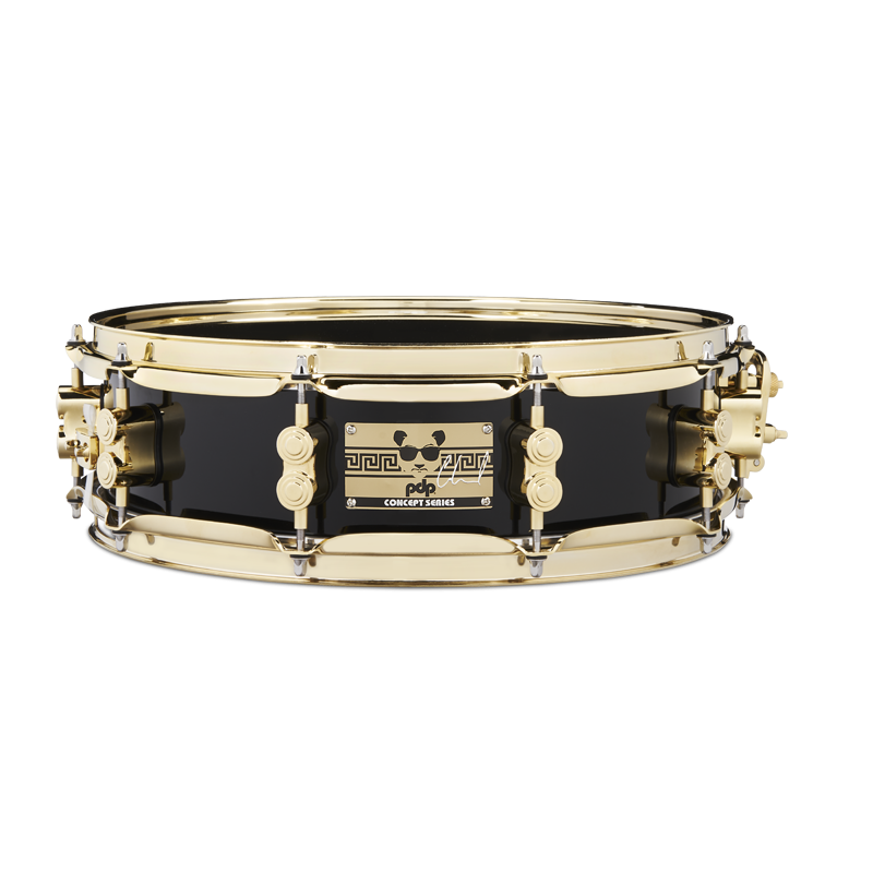 PDP 14x4 Signature Snares Eric Hernandez piano black SNARE