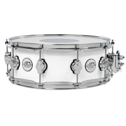 DW DESIGN WHITE GLOSS 14x5,5 SNARE