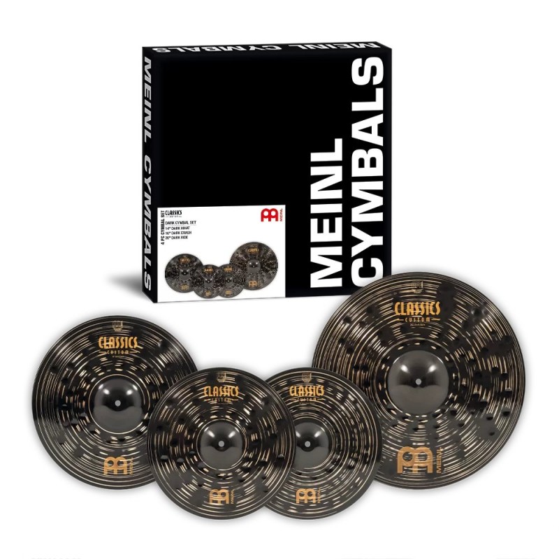 MEINL CLASSICS CUSTOM DARK SET 14/16/20 ČINELE