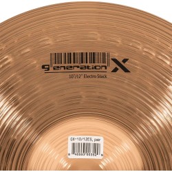 MEINL GENERATION-X 10"/12" ELECTRO STACK ČINELE