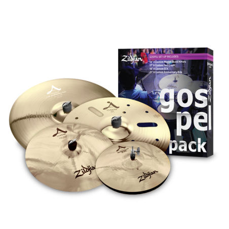 ZILDJIAN GOSPEL A-CUSTOM PACK ČINELE