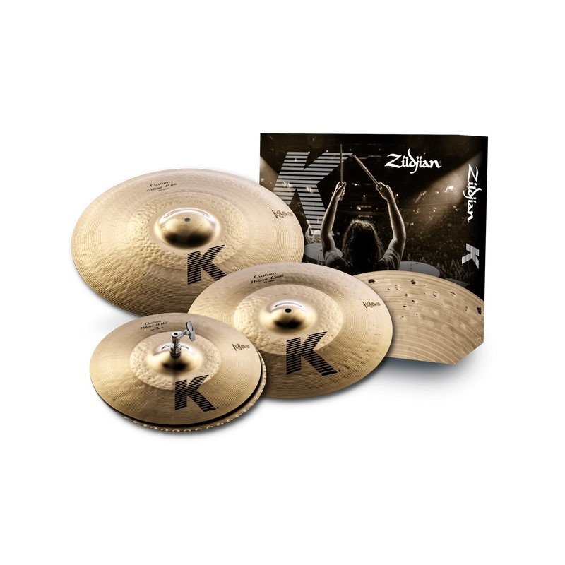 ZILDJIAN K-CUSTOM HYBRID BOX SET 390 ČINELE
