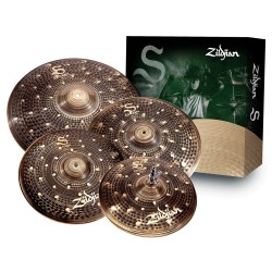 ZILDJIAN S DARK CYMBAL SET (14/16/18/20) ČINELE