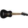 FENDER VENICE SOPRANO BLK WN UKULELE