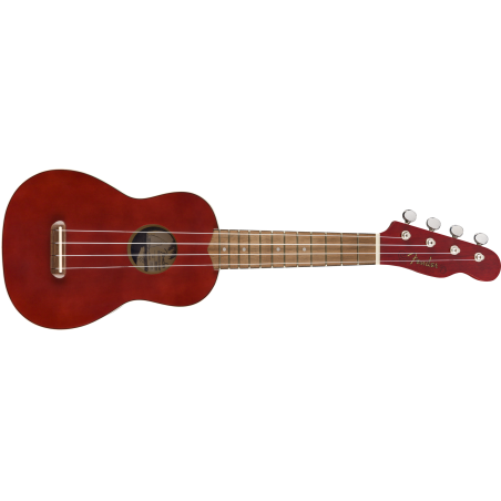 FENDER VENICE SOPRANO CHERRY WN UKULELE