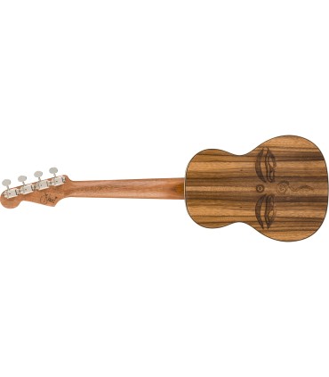 FENDER DHANI HARRISON SPHR BLUE UKULELE