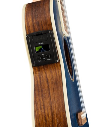 FENDER DHANI HARRISON SPHR BLUE UKULELE