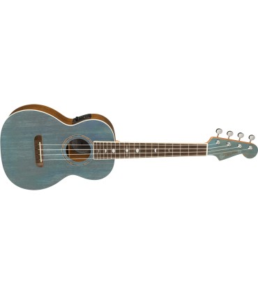 FENDER DHANI HARRISON TORQUOISE UKULELE