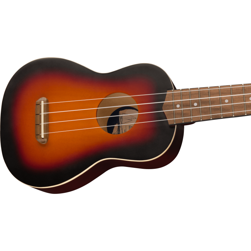 FENDER VENICE SOPRANO 2TS WN UKULELE