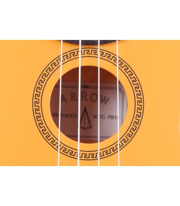 ARROW PB10 SOPRANO ORANGE UKULELE