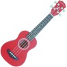 ARROW PB10 SOPRANO RED UKULELE