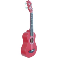 ARROW PB10 SOPRANO RED UKULELE