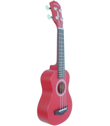ARROW PB10 SOPRANO RED UKULELE