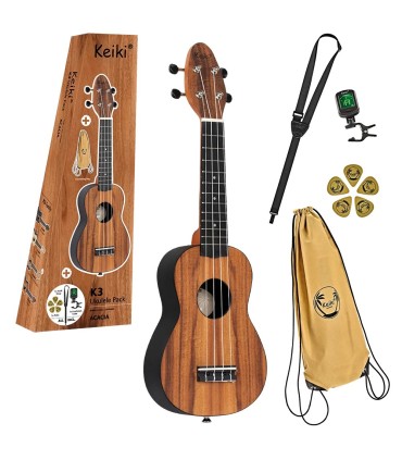 ORTEGA KEIKI K3-ACA+torba+pribor UKULELE