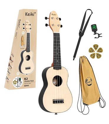 ORTEGA KEIKI K2-MAP+torba+pribor UKULELE