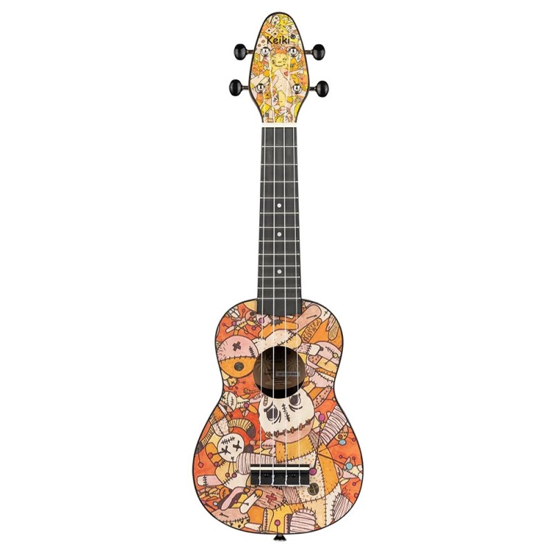 ORTEGA KEIKI K2-VP+torba+pribor UKULELE