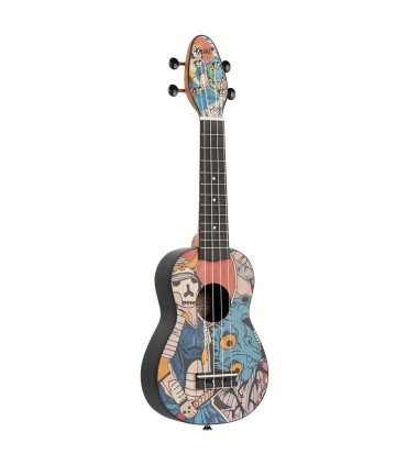 ORTEGA KEIKI K2-SR+torba+pribor UKULELE