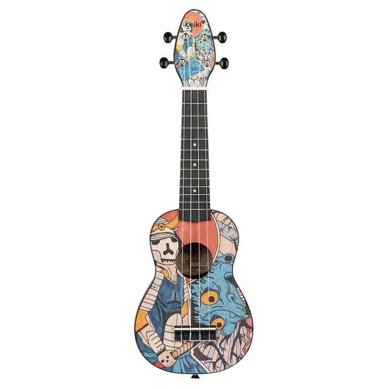 ORTEGA KEIKI K2-SR+torba+pribor UKULELE