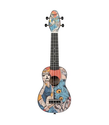 ORTEGA KEIKI K2-SR+torba+pribor UKULELE