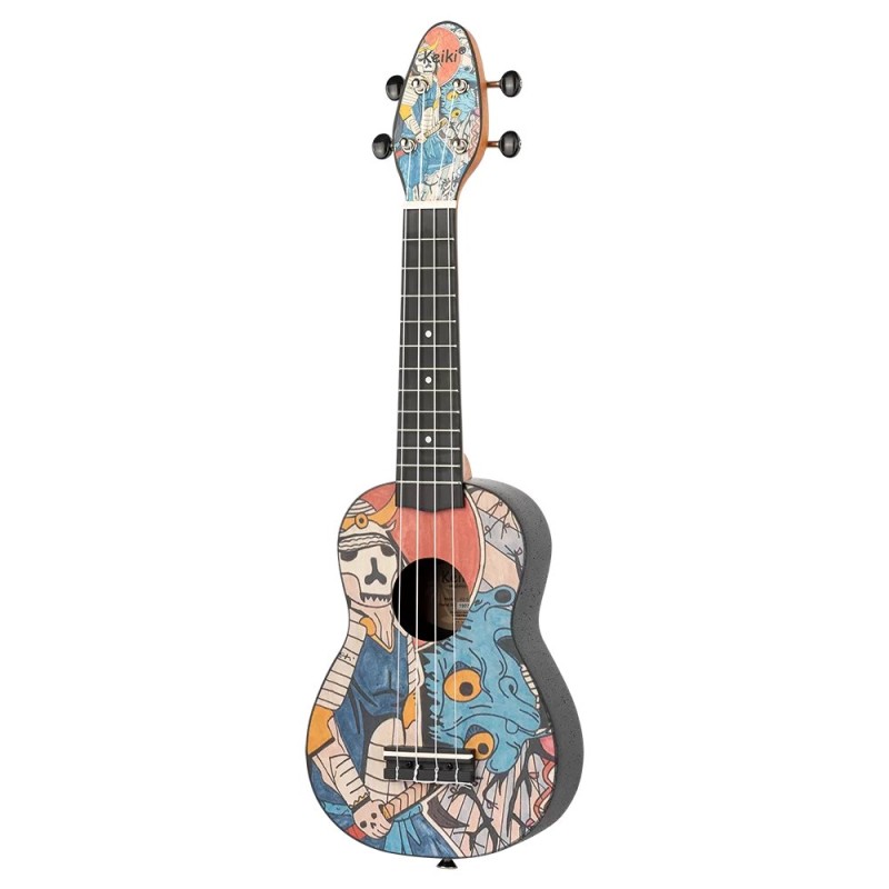 ORTEGA KEIKI K2-SR+torba+pribor UKULELE