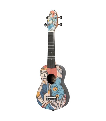 ORTEGA KEIKI K2-SR+torba+pribor UKULELE