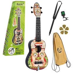 ORTEGA KEIKI K2-TM+torba+pribor UKULELE