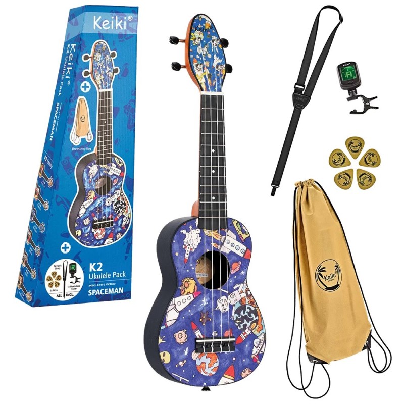 ORTEGA KEIKI K2-SP+torba+pribor UKULELE