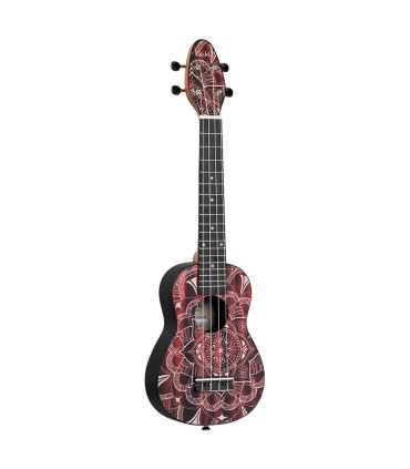 ORTEGA KEIKI K2SS-RKC+torba+pribor UKULELE