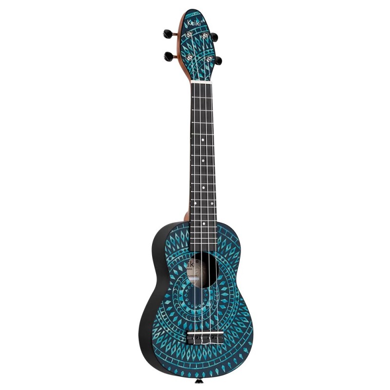 ORTEGA KEIKI K2SS-BKC+torba+pribor UKULELE