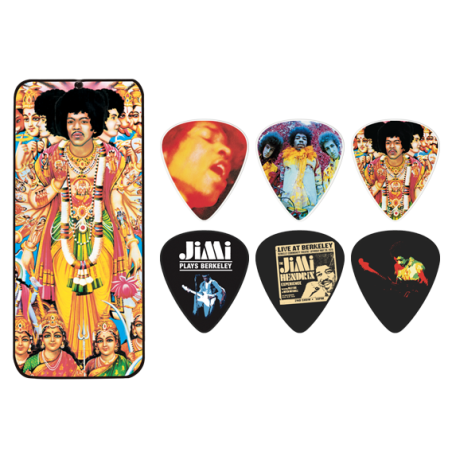 JIM DUNLOP JIMI HENDRIX BOLD AS LOVE PICK TIN JH-PT02M TRZALICE