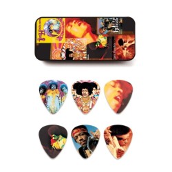 JIM DUNLOP JIMI HENDRIX MONTAGE PICK TIN JH-PT08H TRZALICE