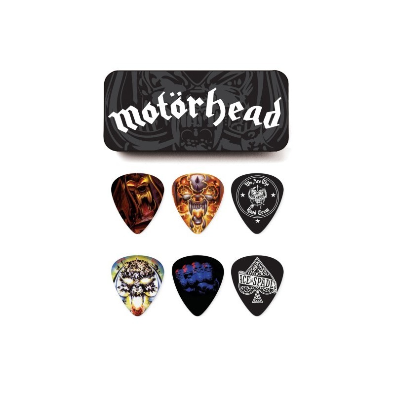 JIM DUNLOP MOTORHEAD ALBUM ART .73 PICK TIN MHPT03 TRZALICE