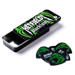 JIM DUNLOP BLACK FANG 0,73 PICK TIN PH112T TRZALICE
